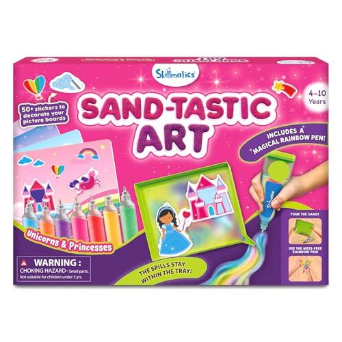 Skillmatics Sand Art – Unicorn & Princess, Preschool Craft & Activity Kit